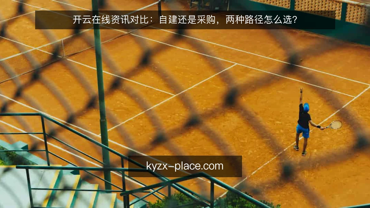 开云在线资讯对比：自建还是采购，两种路径怎么选？